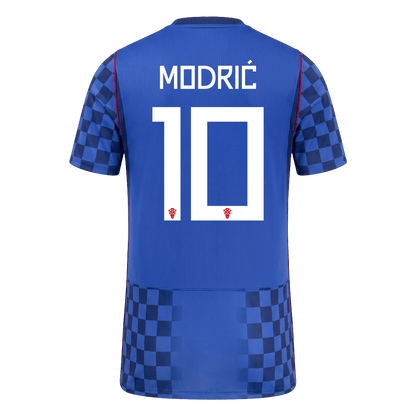 Maglia Gara Croazia Trasferta MODRIĆ #10 Uomo Mondiali 2026
