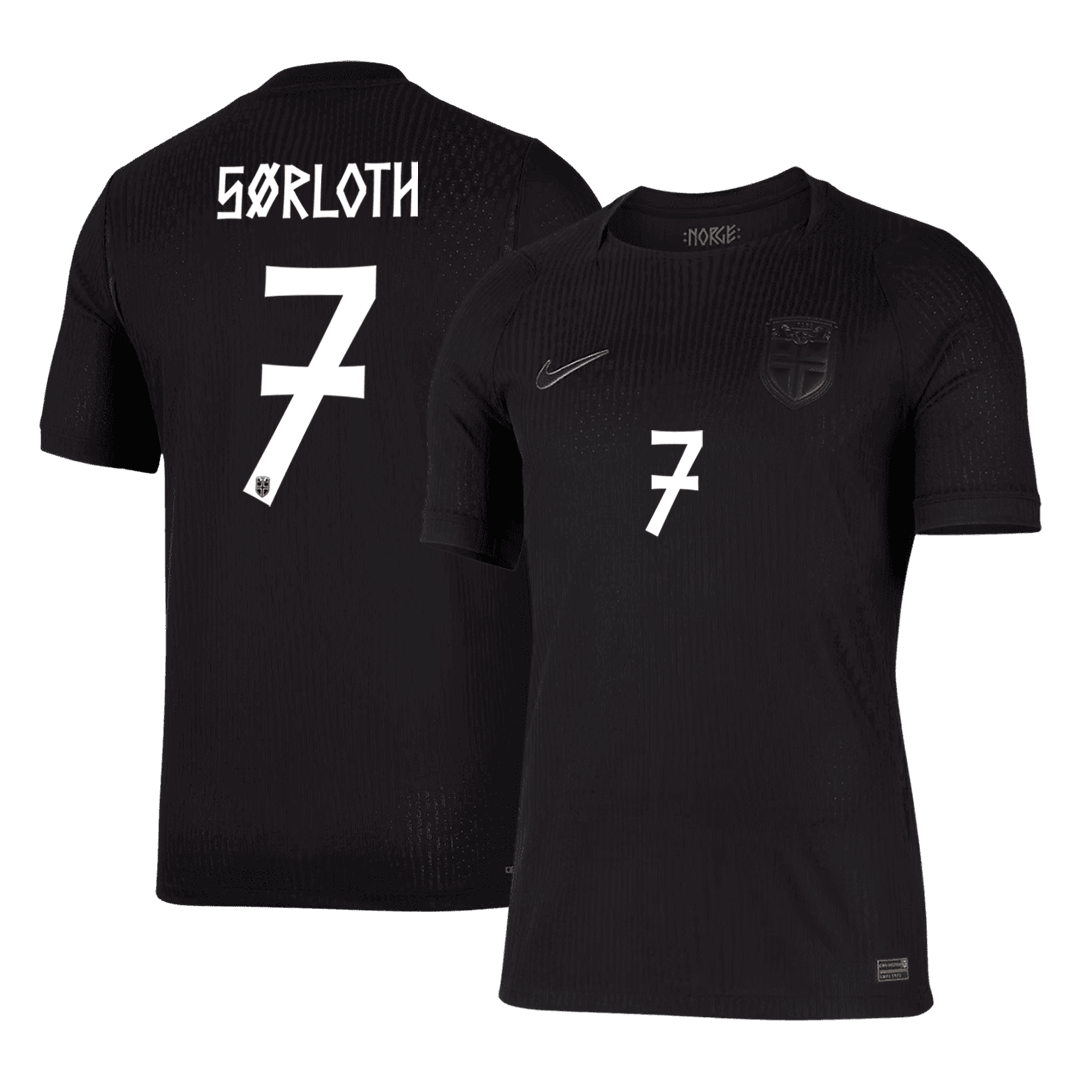 Maglia Gara Norvegia Trasferta SØRLOTH #7 Uomo Mondiali 2026