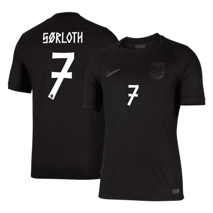 Maglia Gara Norvegia Trasferta SØRLOTH #7 Uomo Mondiali 2026