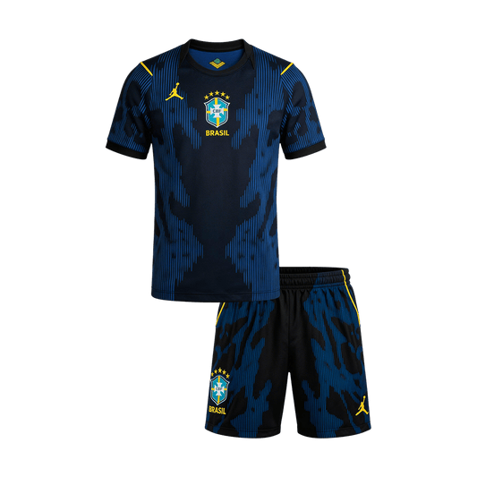 Base Kit Bambino Brasile Trasferta 2026 - 2 Pezzi