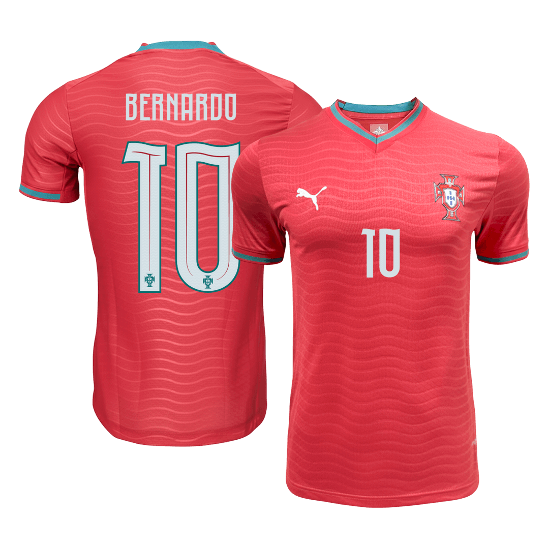 Maglia Gara Portogallo Casa BERNARDO #10 Uomo 2026
