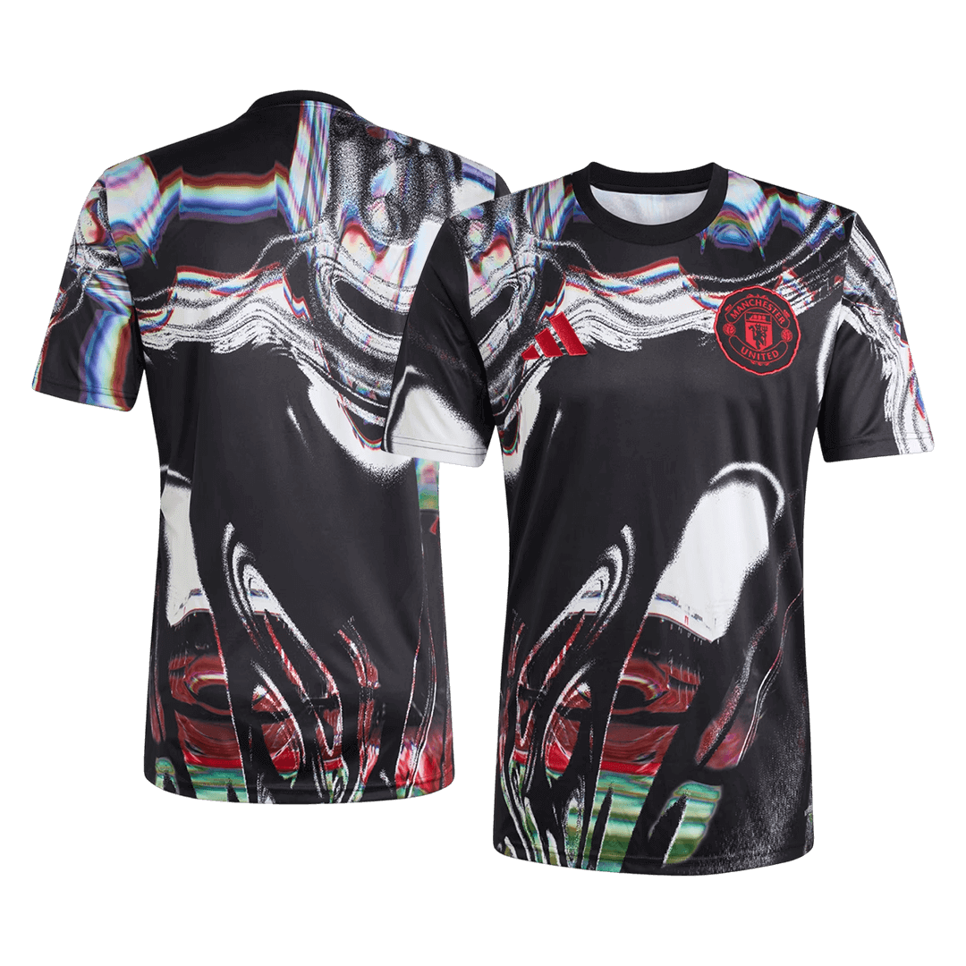Maglia Replica Manchester United Pre-Partita Uomo 2025/26
