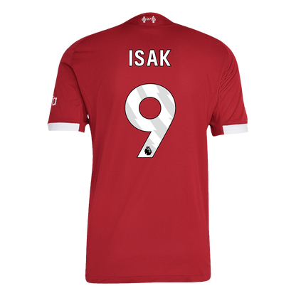 Maglia Gara Liverpool Casa ISAK #9 Uomo 2025/26