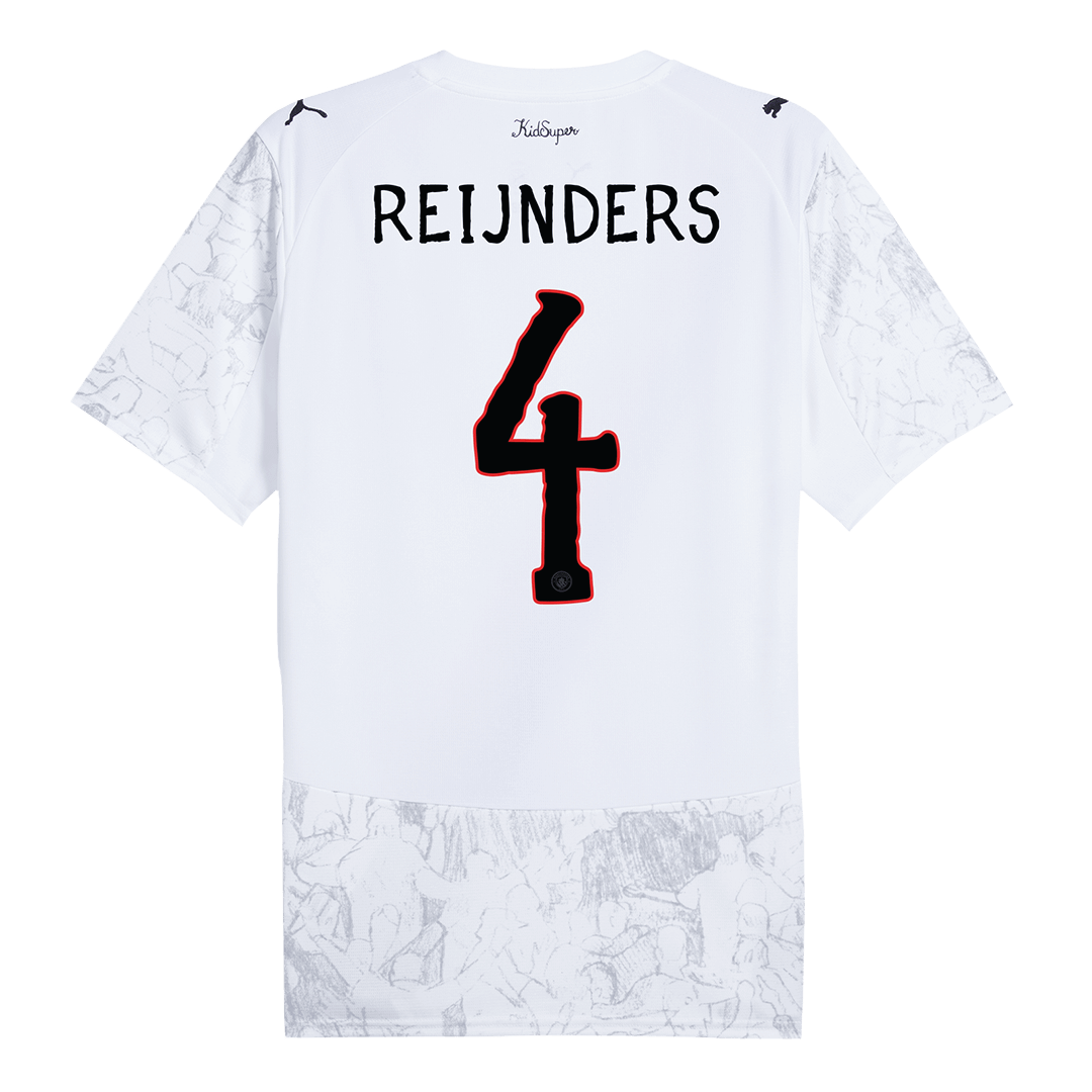 Maglia Replica Manchester City REIJNDERS #4 Uomo 2025/26