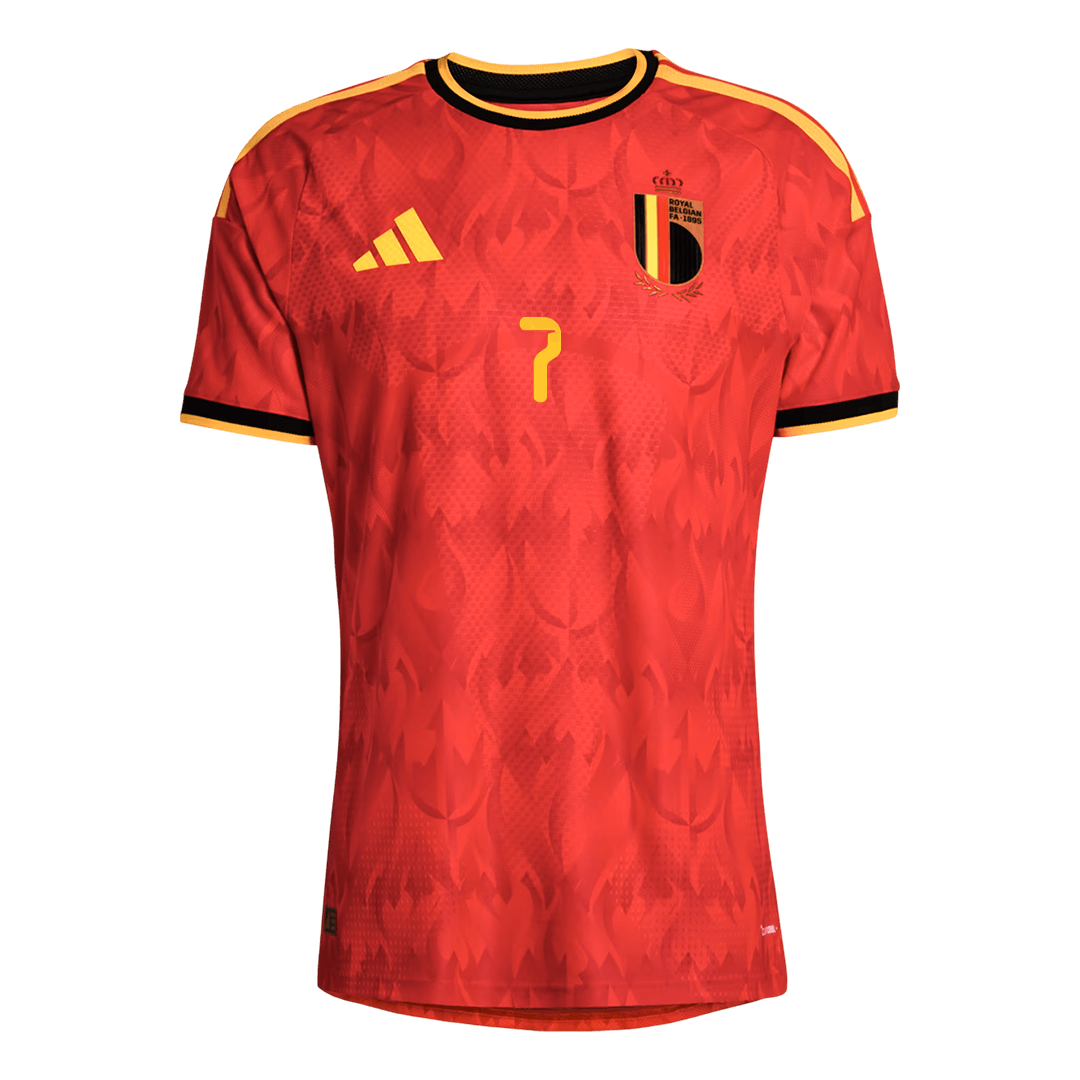 Maglia Gara Belgio Casa DE BRUYNE #7 Uomo 2026