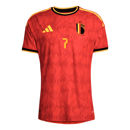 Maglia Gara Belgio Casa DE BRUYNE #7 Uomo 2026