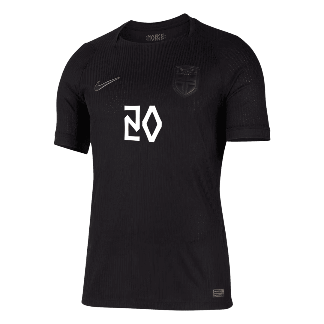 Maglia Gara Norvegia Trasferta NUSA #20 Uomo Mondiali 2026