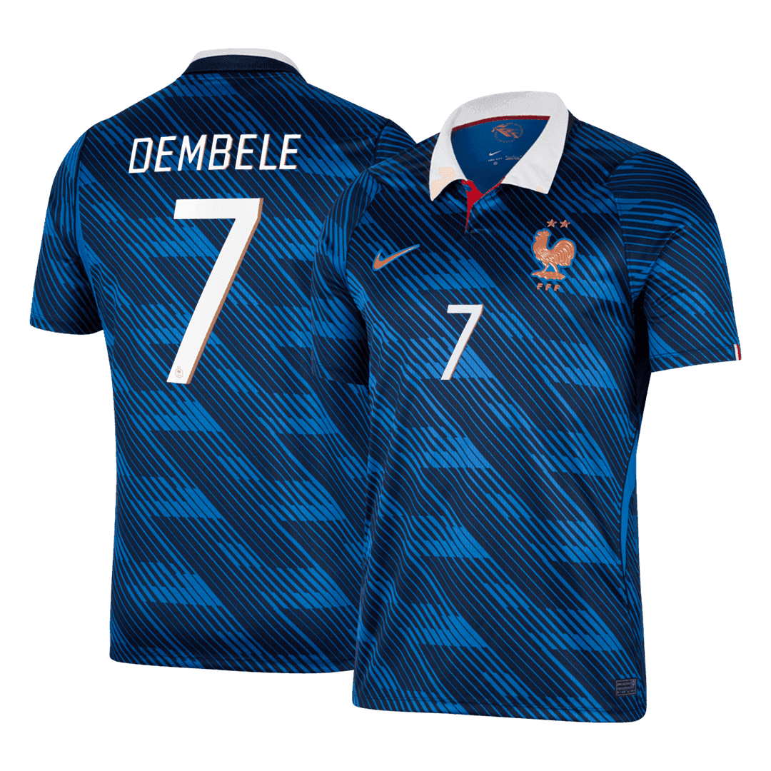 Maglia Replica Francia Casa DEMBÉLÉ #7 Uomo Mondiali 2026