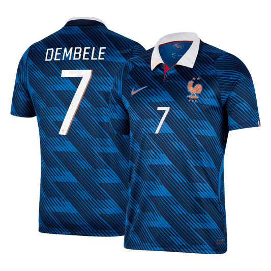 Maglia Replica Francia Casa DEMBELE #7 Uomo Mondiali 2026