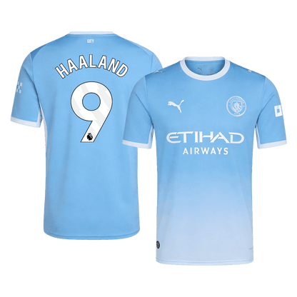 Maglia Replica Manchester City Casa HAALAND #9 Uomo 2026/27
