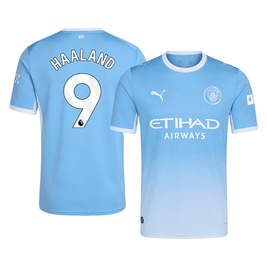 Maglia Replica Manchester City Casa HAALAND #9 Uomo 2026/27