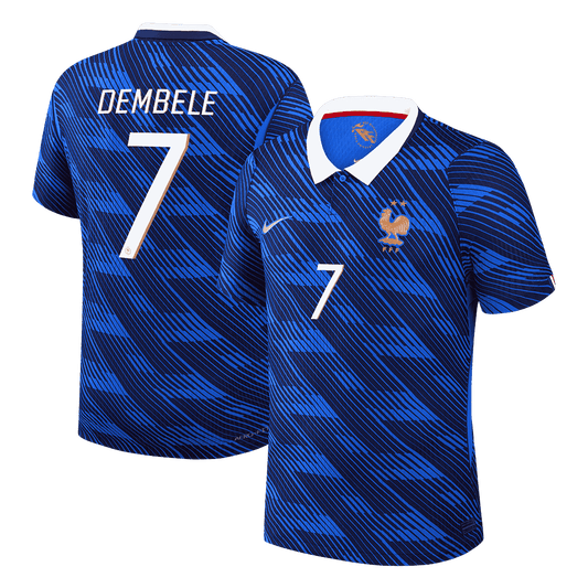 Maglia Gara Francia Casa DEMBELE #7 Uomo Mondiali 2026