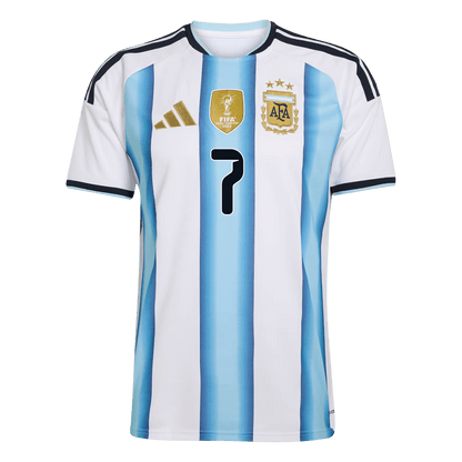 Maglia Replica Argentina Casa DE PAUL #7 Uomo Mondiali 2026