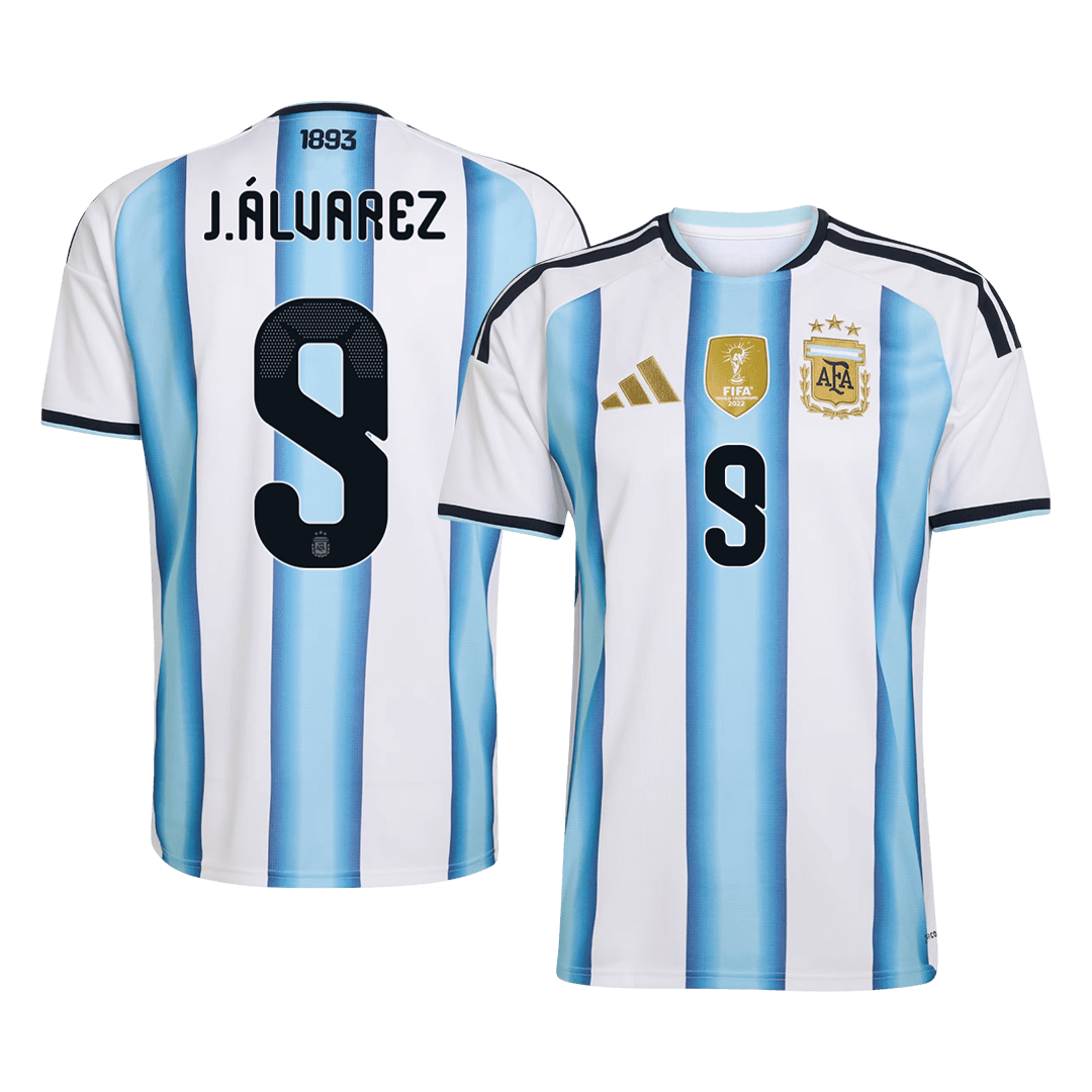 Maglia Replica Argentina Casa J.ÁLVAREZ #9 Uomo 2026