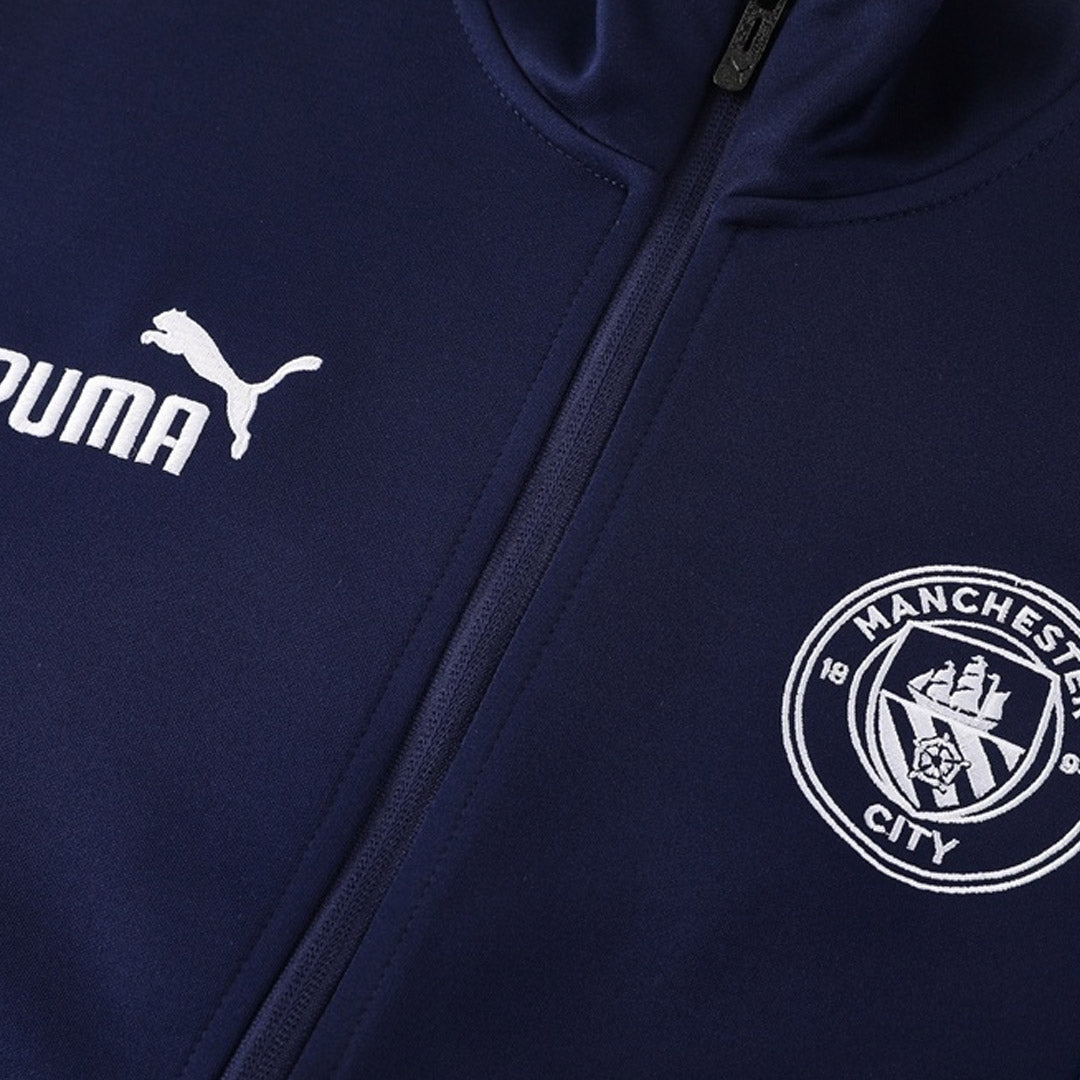 Manchester City Tuta Allenamento 2025/26 Blu Navy