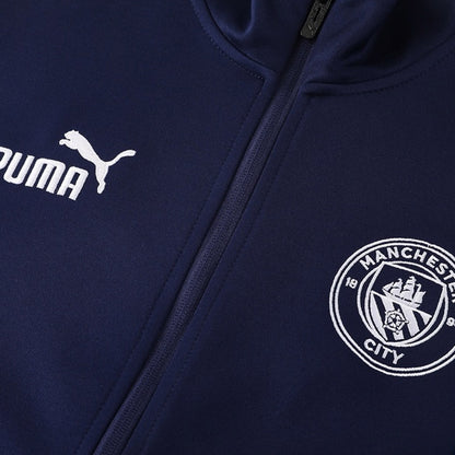 Manchester City Tuta Allenamento 2025/26 Blu Navy
