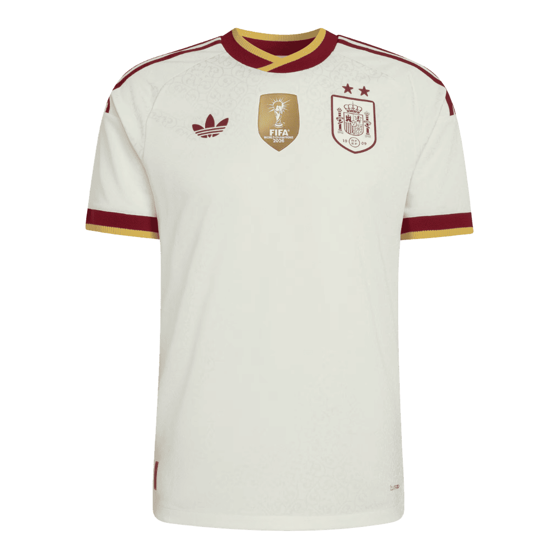 Maglia Gara Spagna Trasferta Uomo Mondiali 2026 Champion Edition