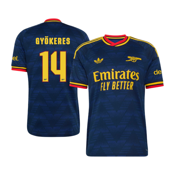Maglia Replica Arsenal Trasferta GYÖKERES #14 Uomo 2026/27 - UCL
