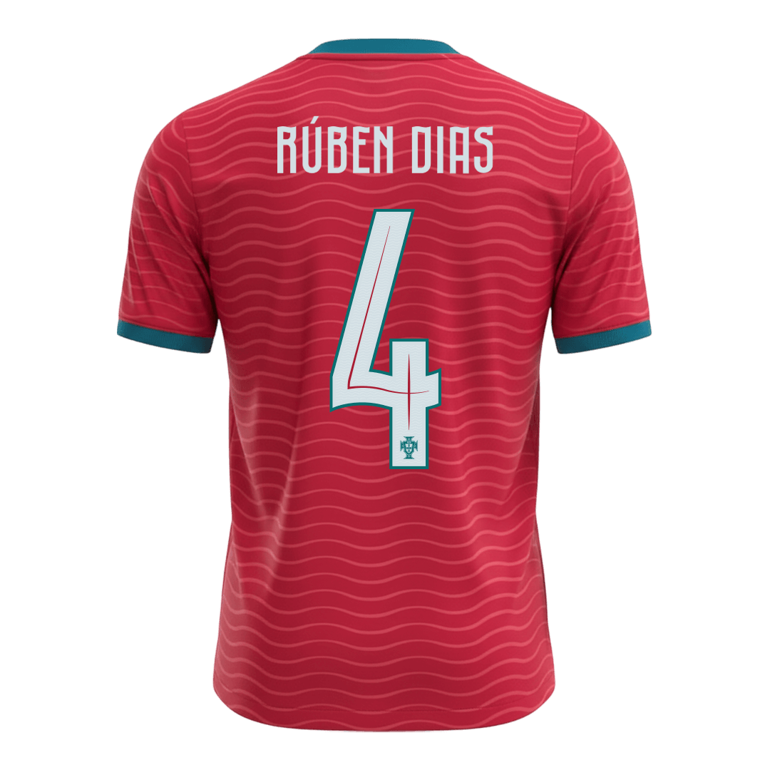 Maglia Replica Portogallo Casa RÚBEN DIAS #4 Uomo 2026