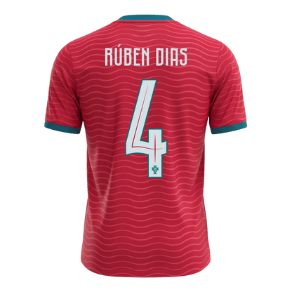 Maglia Replica Portogallo Casa RÚBEN DIAS #4 Uomo 2026