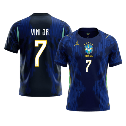 Maglia Replica Brasile Trasferta VINI JR. #7 Uomo 2026