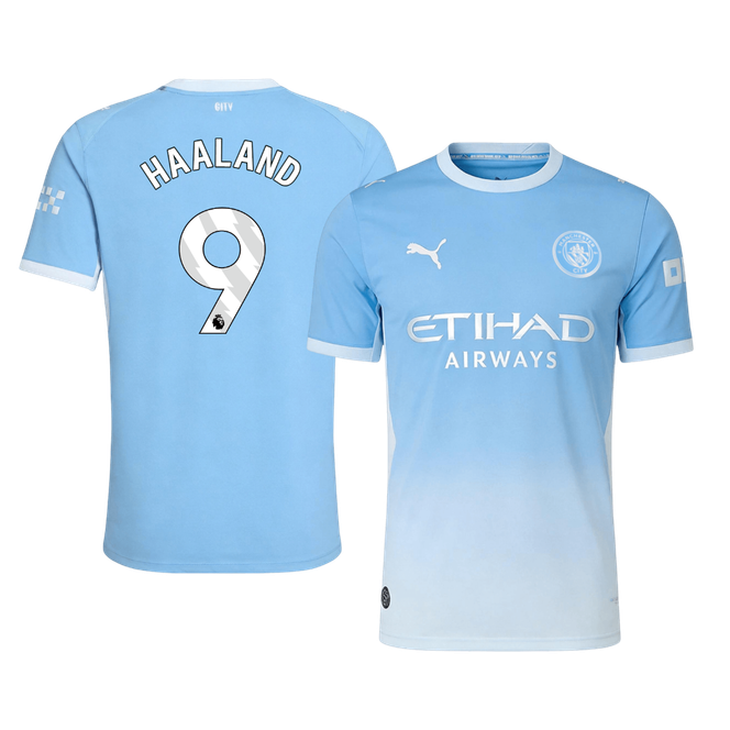 Maglia Gara Manchester City Casa HAALAND #9 Uomo 2026/27