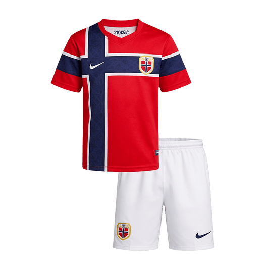 Base Kit Bambino Norvegia Casa Mondiali 2026 - 2 Pezzi