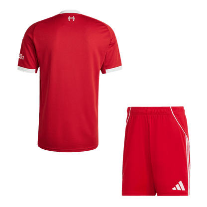 Completo Base Liverpool Casa Uomo 2025/26 - 2 Pezzi