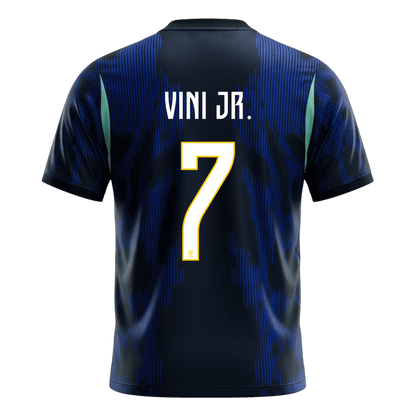 Maglia Replica Brasile Trasferta VINI JR. #7 Uomo 2026