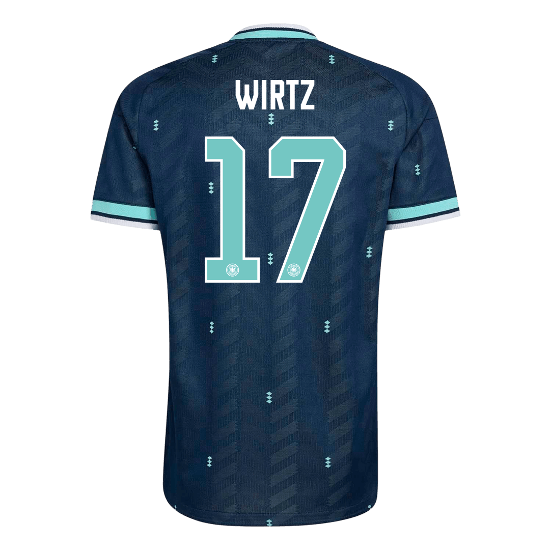 Maglia Gara Germania Trasferta WIRTZ #17 Uomo Mondiali 2026