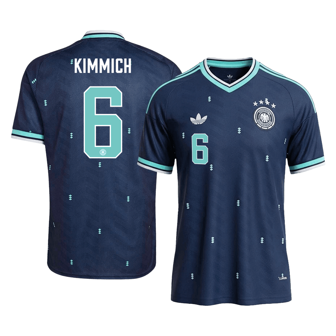 Maglia Replica Germania Trasferta KIMMIC #6 Uomo Mondiali 2026