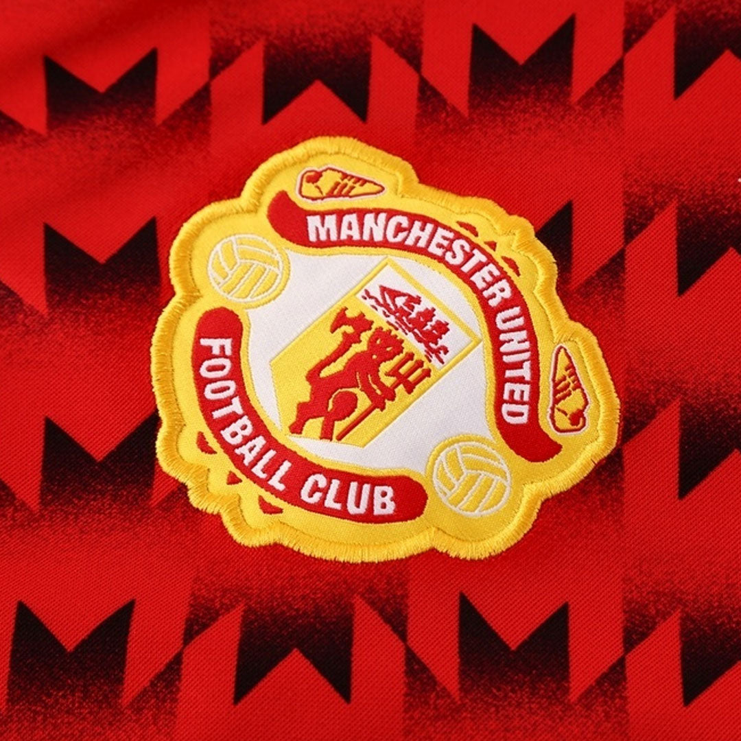 Manchester United Tuta Allenamento 2025/26 Rosso e Nero