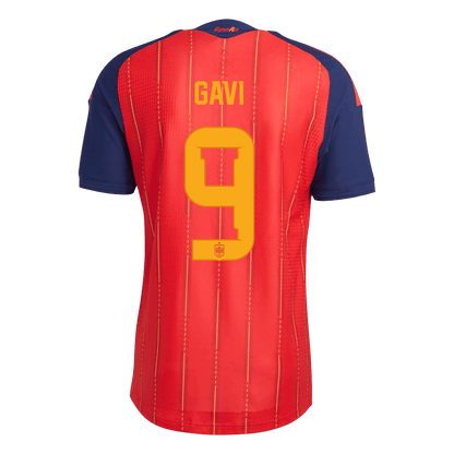 Maglia Gara Spagna Casa GAVI #9 Uomo Mondiali 2026 Champion Edition