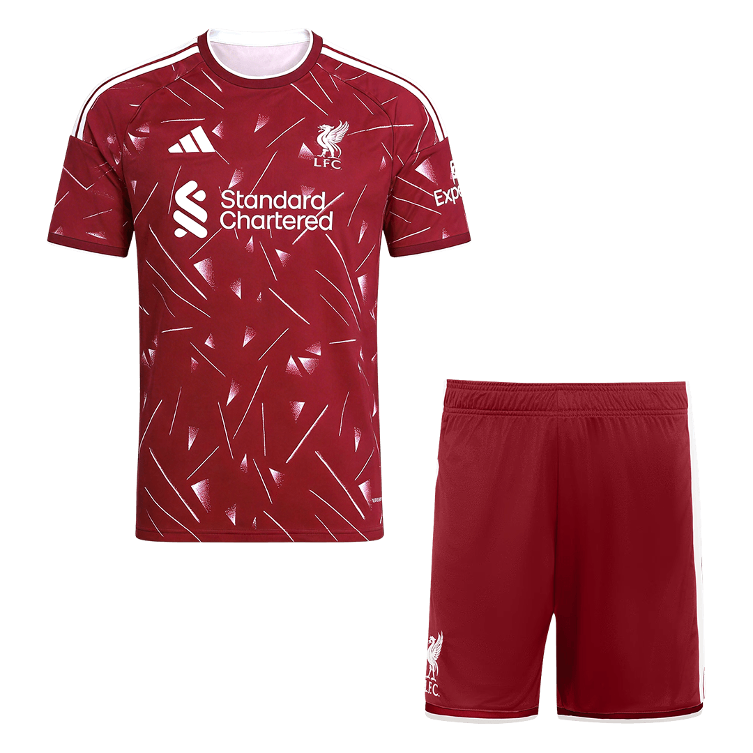 Completo Base Liverpool Casa Uomo 2026/27 - 2 Pezzi