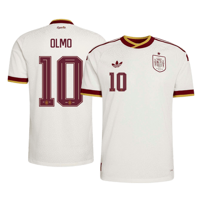 Maglia Gara Spagna Trasferta OLMO #10 Uomo Mondiali 2026