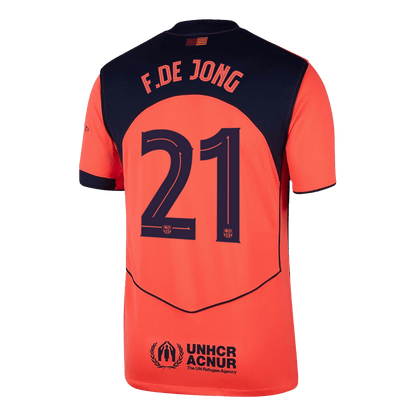Maglia Replica Barcelona Terza F.DE JONG #21 Uomo 2025/26
