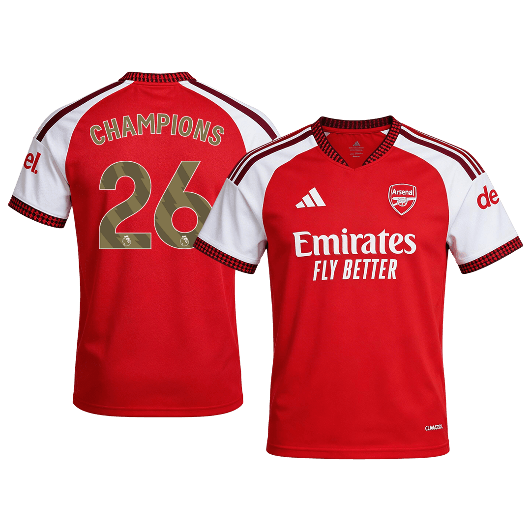 Maglia Replica Arsenal Casa CHAMPIONS #26 Uomo 2026/27
