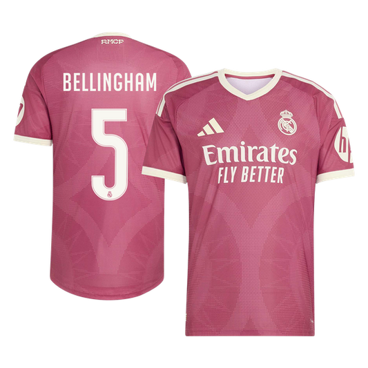 Maglia Gara Real Madrid Terza BELLINGHAM #5 Uomo 2026/27