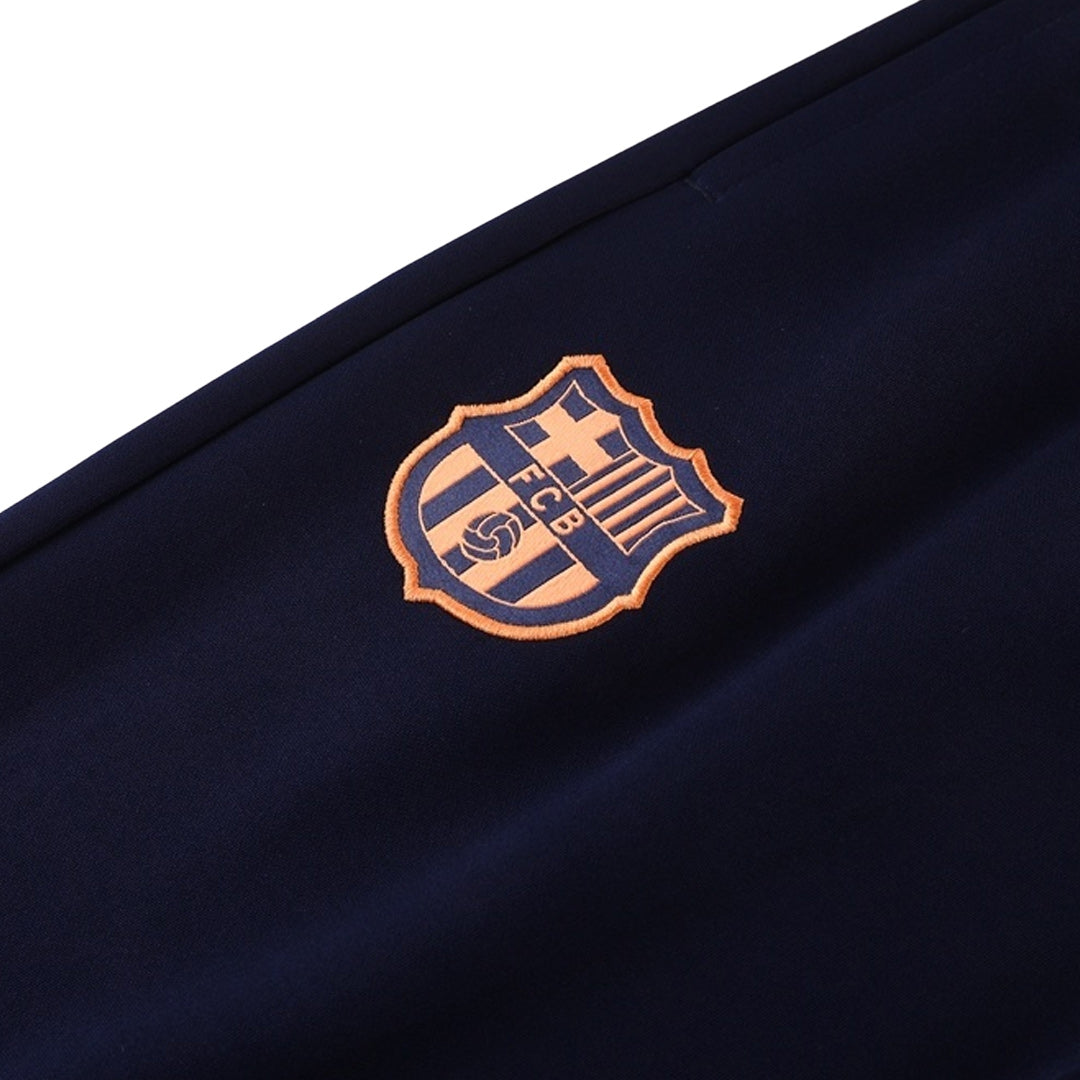 Barcelona Tuta Allenamento 2025/26 Navy e Arancione