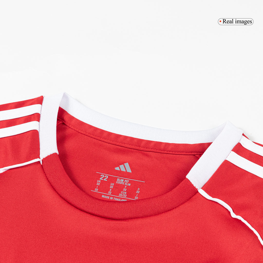 Base Kit Bambino Liverpool Casa 2025/26 - 2 Pezzi