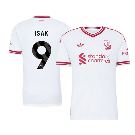Maglia Gara Liverpool Trasferta ISAK #9 Uomo 2026/27