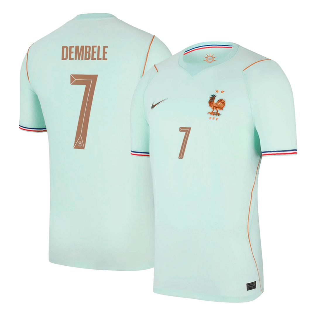 Maglia Replica Francia Trasferta DEMBELE #7 Uomo Mondiali 2026