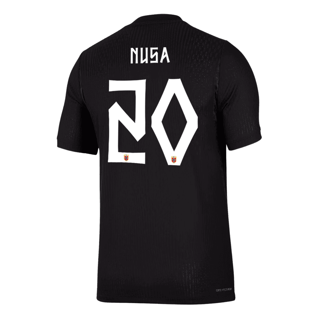 Maglia Gara Norvegia Trasferta NUSA #20 Uomo Mondiali 2026