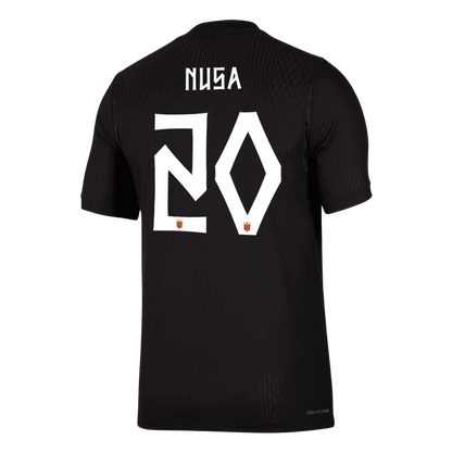 Maglia Gara Norvegia Trasferta NUSA #20 Uomo Mondiali 2026