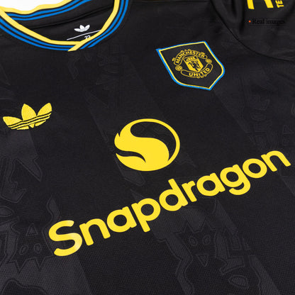 Completo Bambino Manchester United Terza 2025/26 - 3 Pezzi