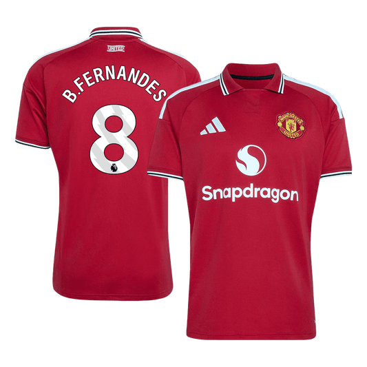 Maglia Replica Manchester United Casa B.FERNANDES #8 Uomo 2026/27