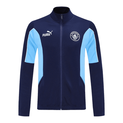 Manchester City Tuta Allenamento 2025/26 Blu Navy