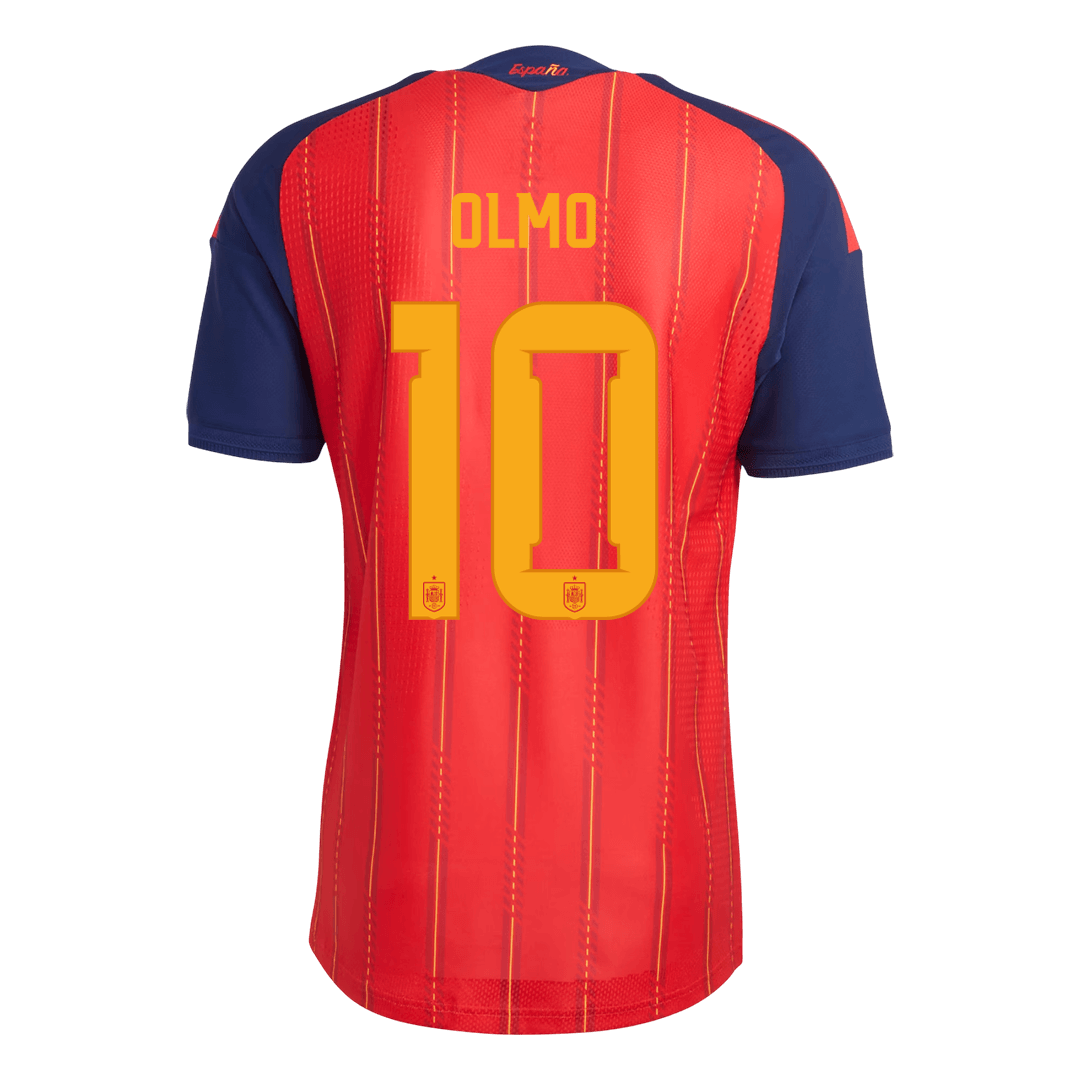 Maglia Gara Spagna Casa OLMO #10 Uomo Mondiali 2026