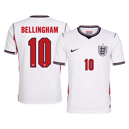 Maglia Replica Inghilterra Casa BELLINGHAM #10 Uomo Mondiali 2026