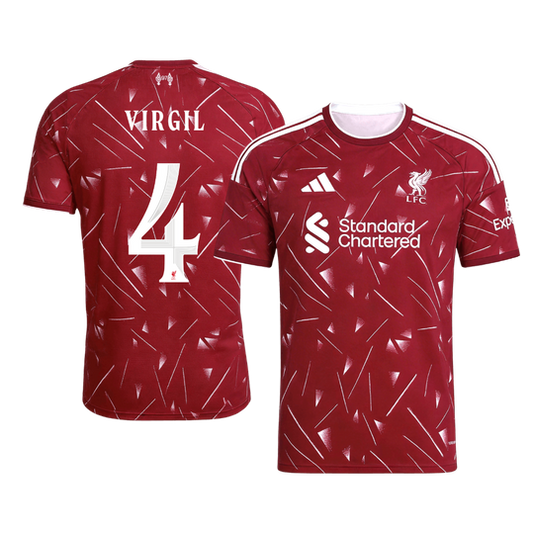 Maglia Replica Liverpool Casa VIRGIL #4 Uomo 2026/27 - UCL